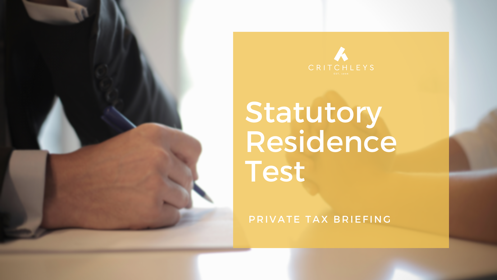 Statutory Residence Test