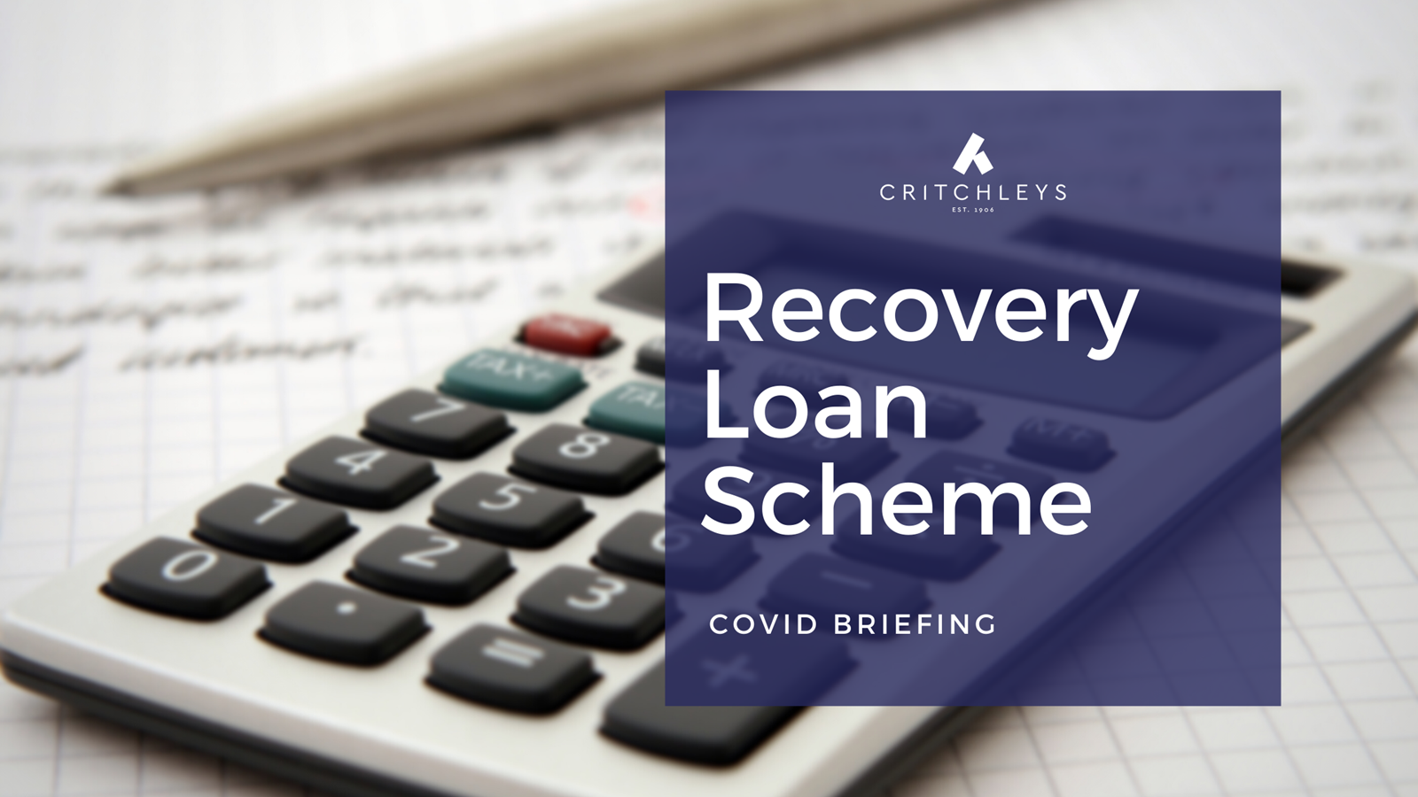 Recovery Loan Scheme
