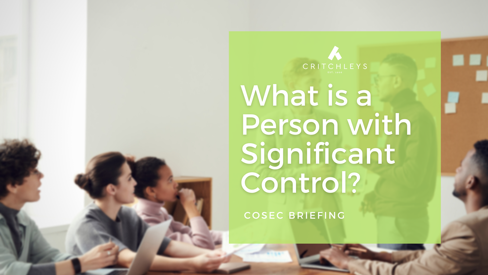What is a Person with Significant Control?