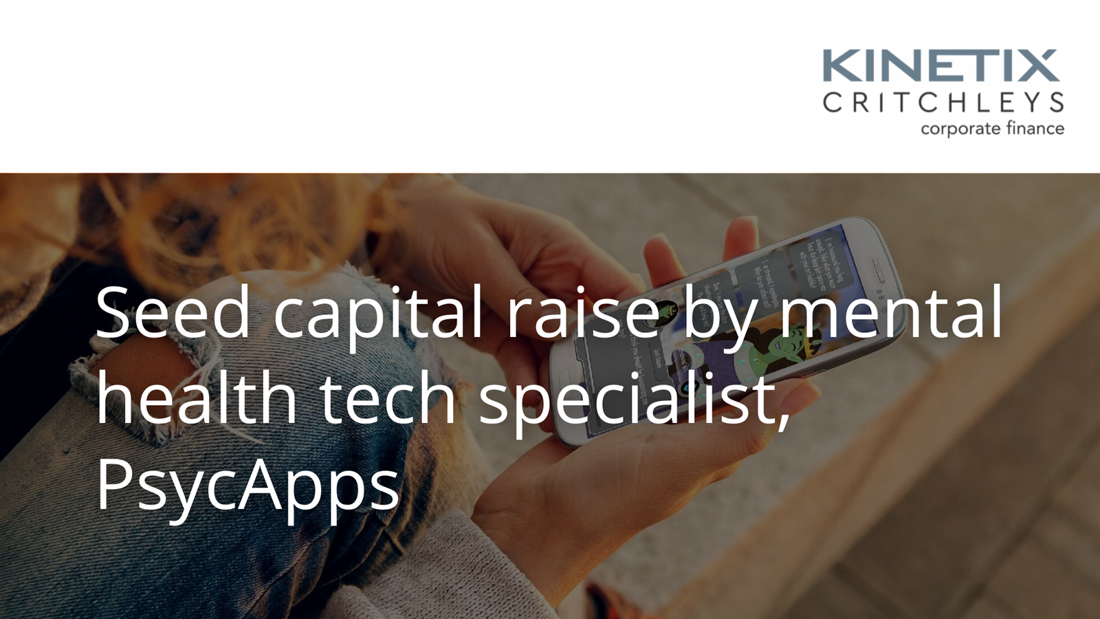 UK mental health specialist, PsycApps, secures seed funding from Morningside Venture Investments