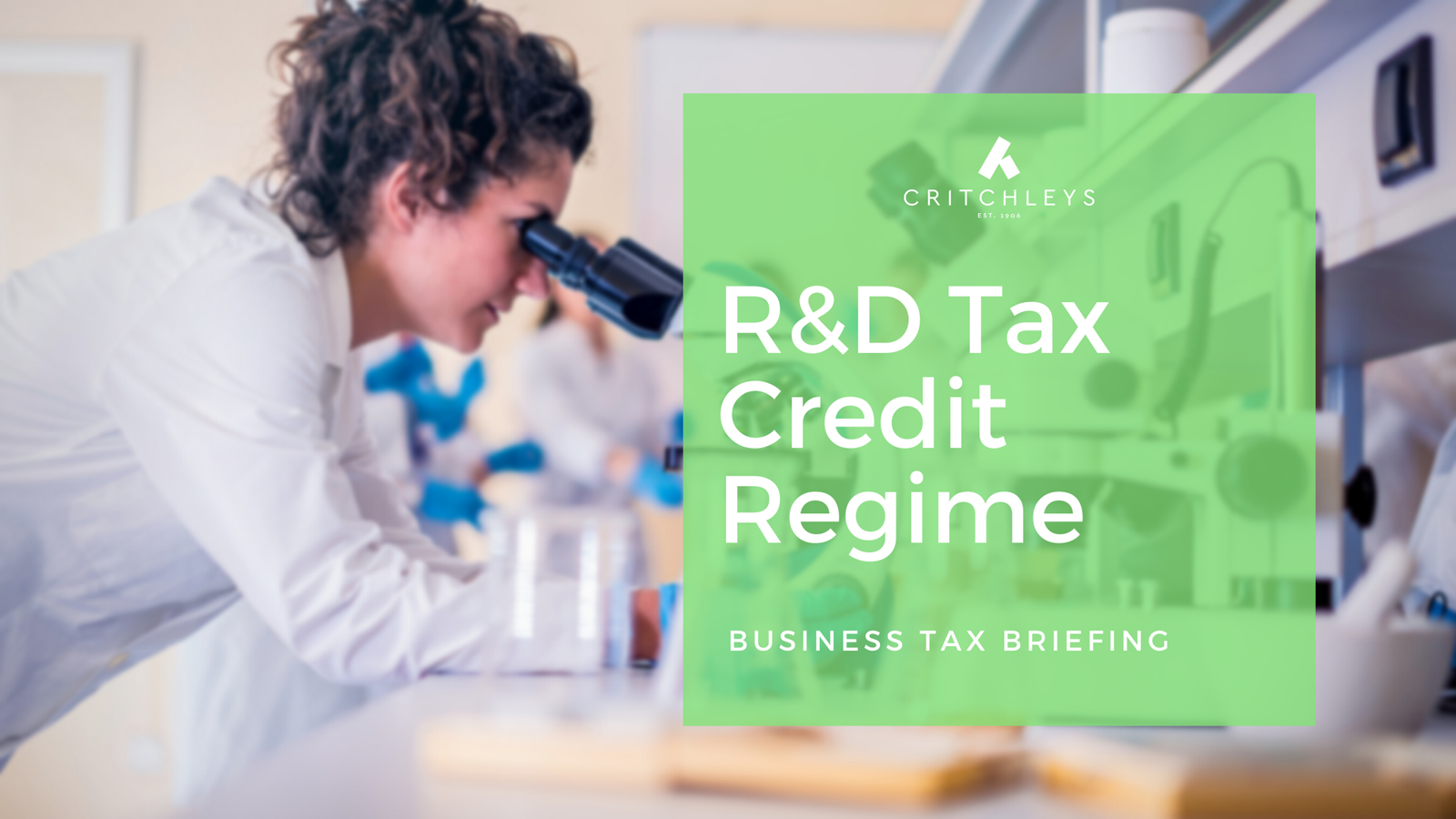R&D Tax Credit Regime changes from 1 April 2024